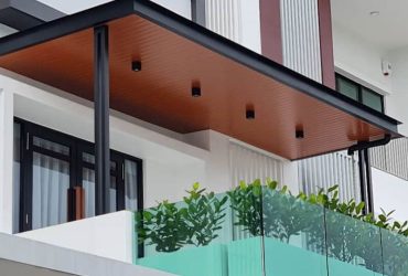 Awning dan aluminium siling