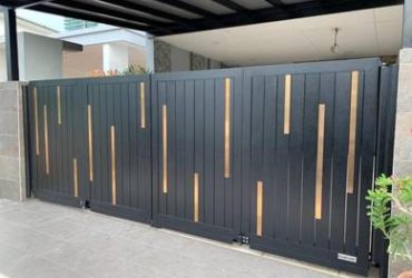 Pagar Fully Aluminium