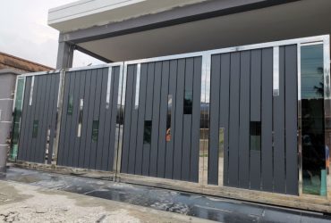 Pagar stainless dan aluminium